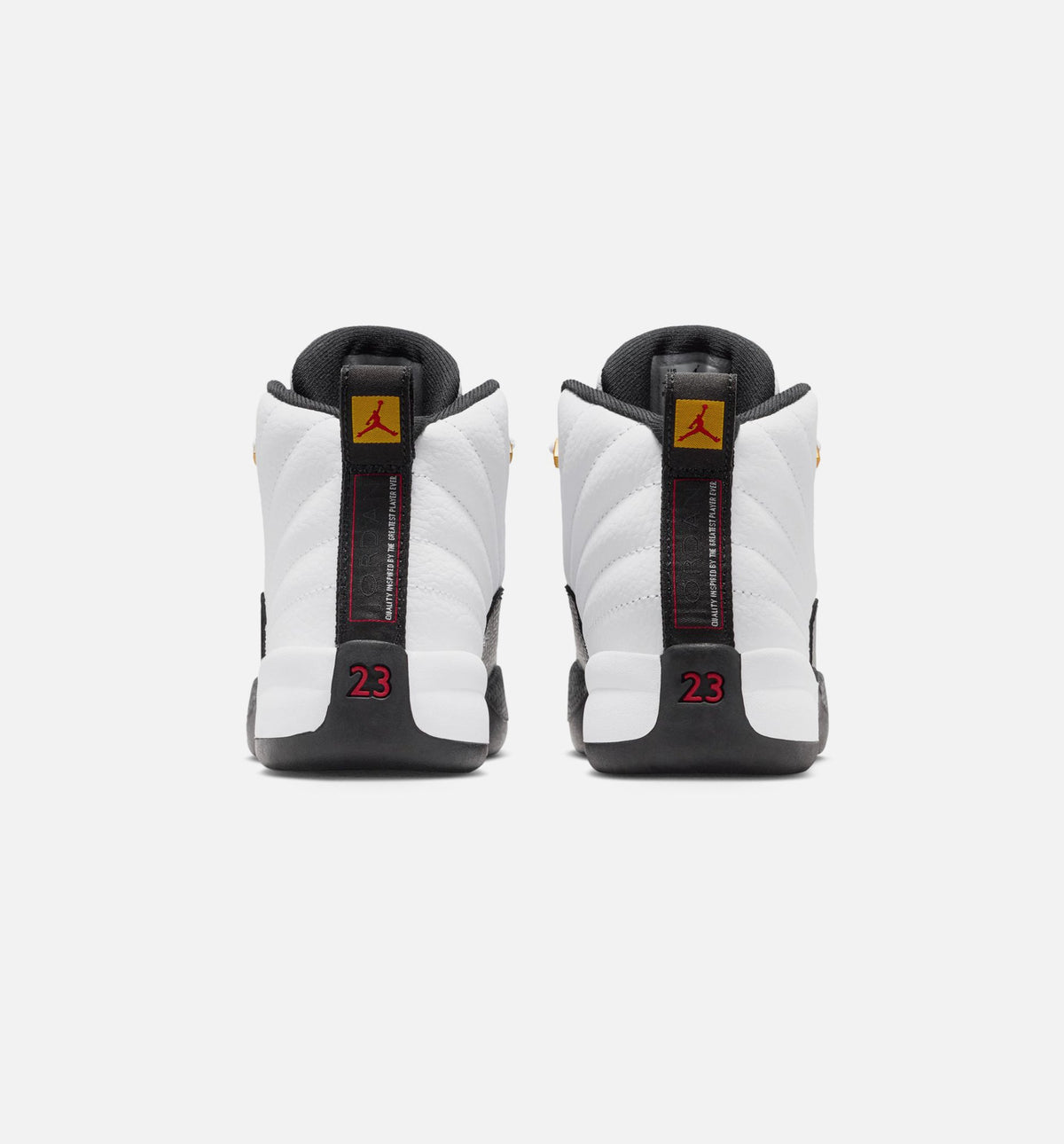 Air Jordan 12 Retro 'Taxi' Preschool - White/Black/Taxi