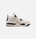 Air Jordan 4 Retro 'Flight Club' Preschool - Sail/Black/University Red