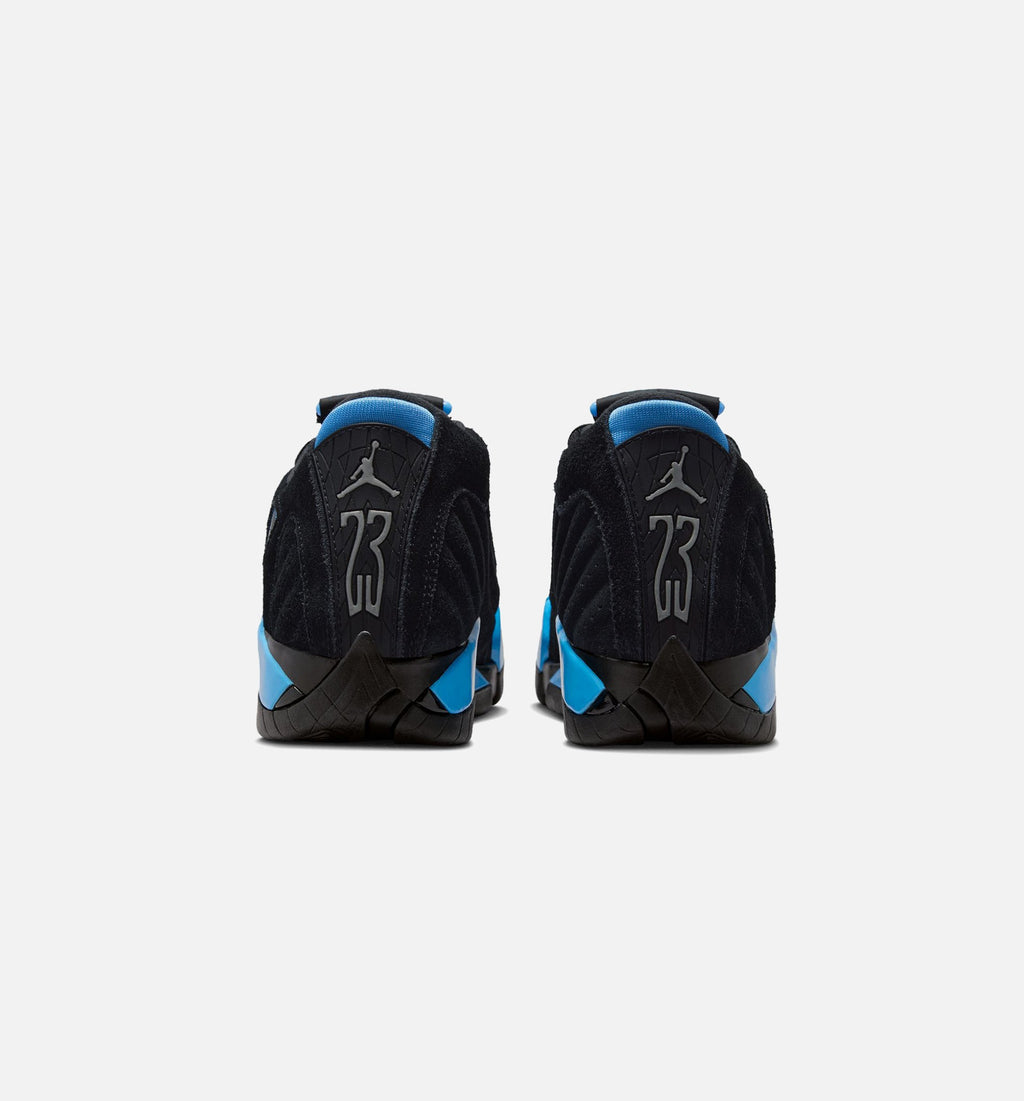 Air Jordan 14 Retro 'Black University Blue' Grade School - Black/White/University Blue