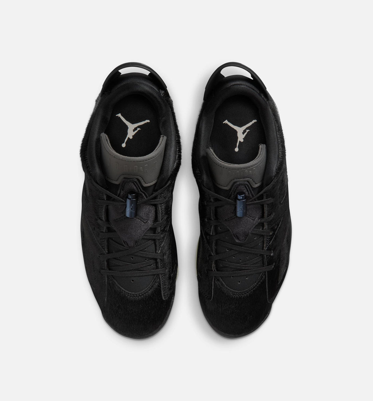 Air Jordan 6 Retro Low 'Blackout' - Women's Lifestyle Sneaker (Black/Black)