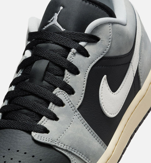 Air Jordan 1 Low SE - Men's Lifestyle Sneaker (Light Smoke Grey/White/Off Noir)