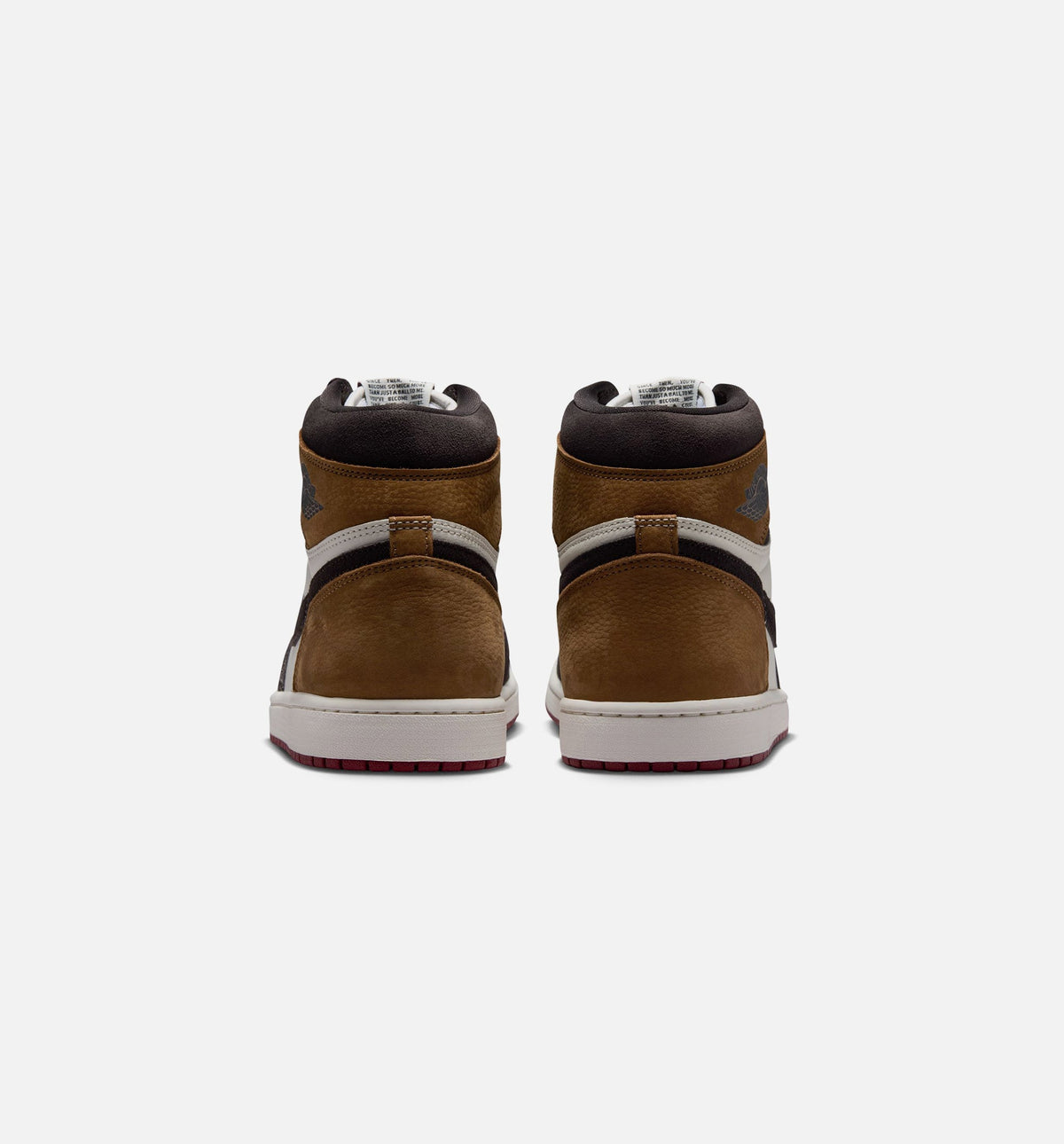 Air Jordan 1 Retro High OG 'Love Letter' - Men's Lifestyle Sneaker (Shadow Brown/Team Red/Light British Tan)