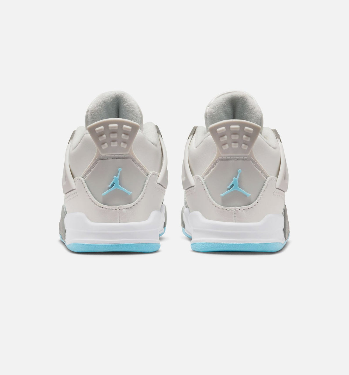 Air Jordan 4 Retro 'Blue Chill' - Infant/Toddler Lifestyle Sneaker (Photon Dust/Blue Chill/Flat Pewter/White/Blue Tint)