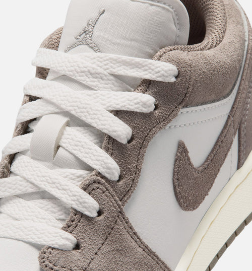 Air Jordan 1 Low Grade School - Olive Grey/Enigma Stone/Summit White