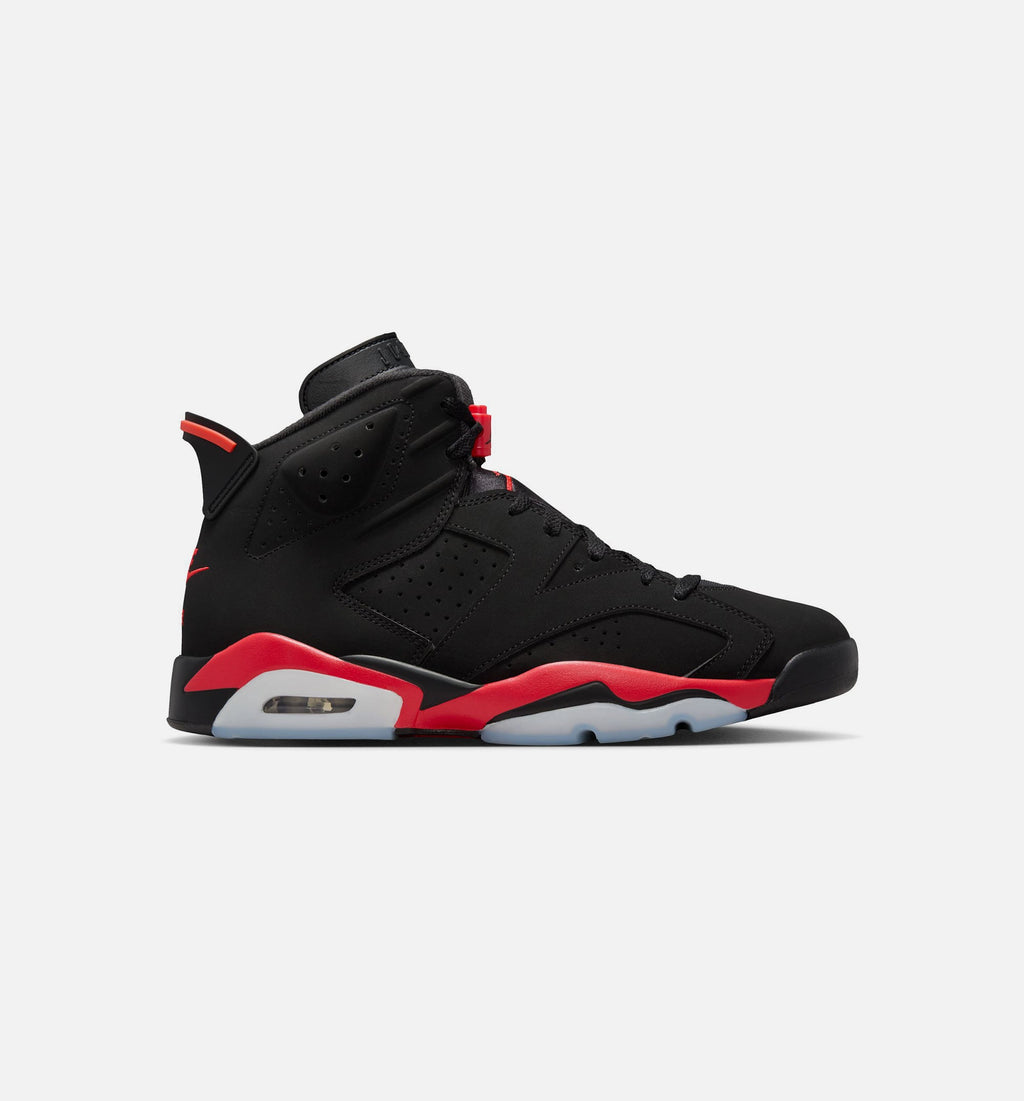 Air Jordan 6 Retro 'Infrared' (Salesman) - Men's Lifestyle Sneaker (Black/Light Crimson)