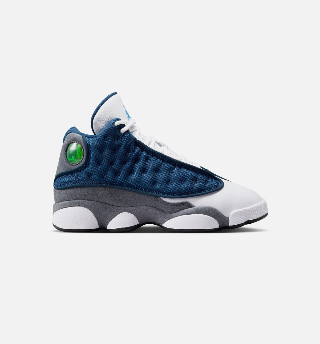 Air Jordan 13 Retro 'Navy and Flint Grey' Grade School - Navy/University Blue/Flint Grey/White