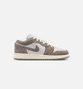 Air Jordan 1 Low Grade School - Olive Grey/Enigma Stone/Summit White