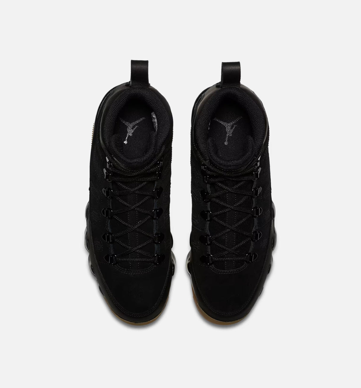 Air Jordan 9 Retro Boot - Men's Lifestyle Boot (Black/Black/Gum Light Brown)