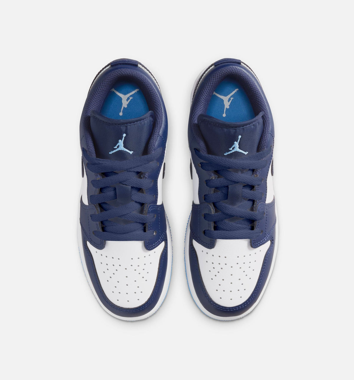 Air Jordan 1 Low Grade School - Midnight Navy/University Blue/White