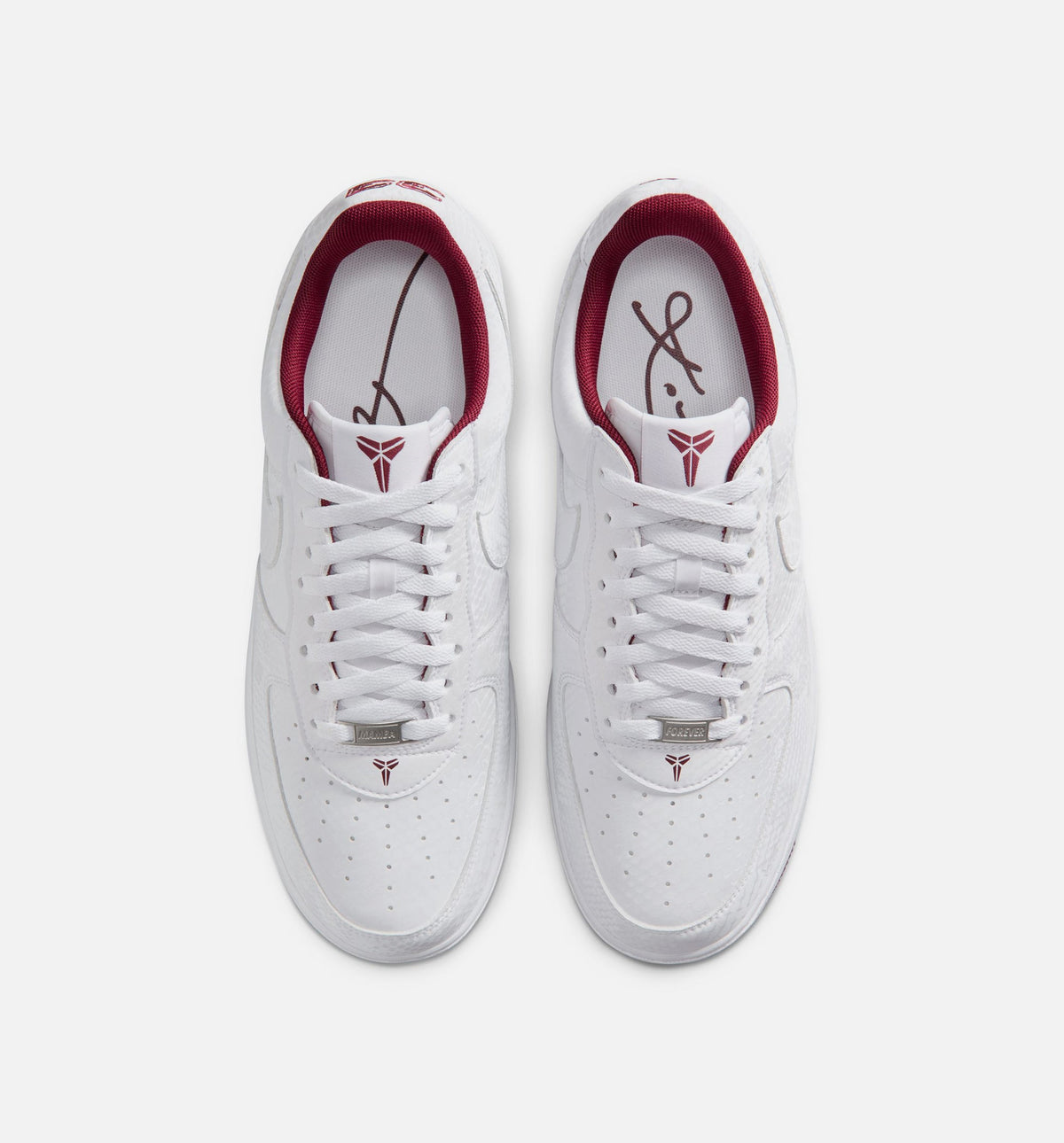 Kobe Air Force 1 Low 'Merion' - Men's Lifestyle Sneaker (White/Team Red/White)