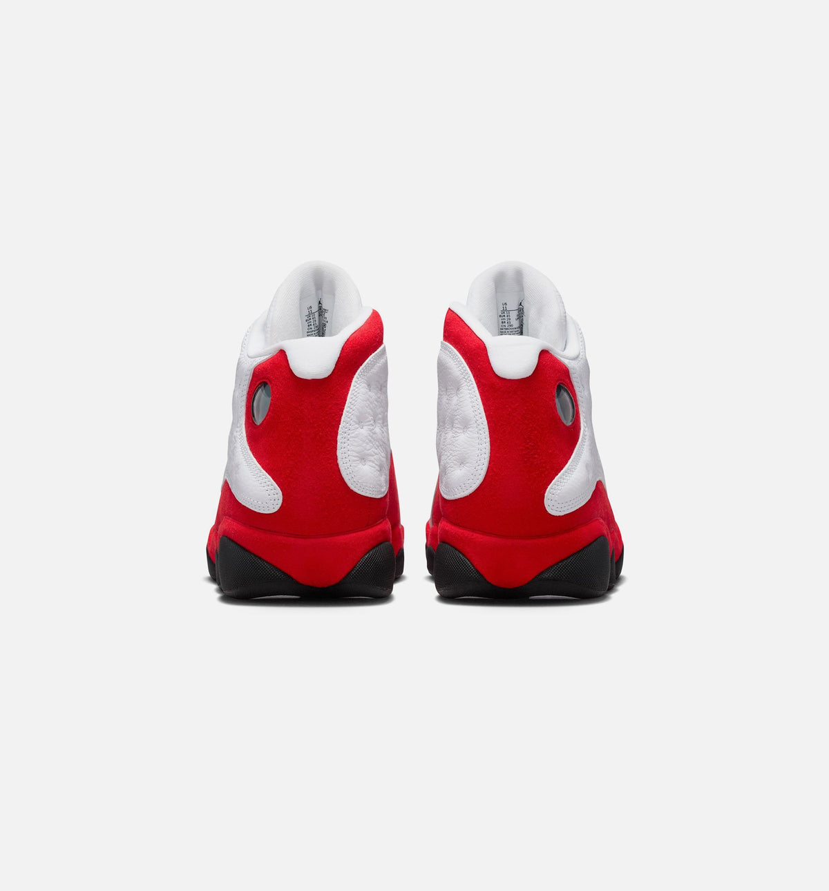 Air Jordan 13 Retro 'White and University Red' - Men's Lifestyle Sneaker (White/Black/True Red)