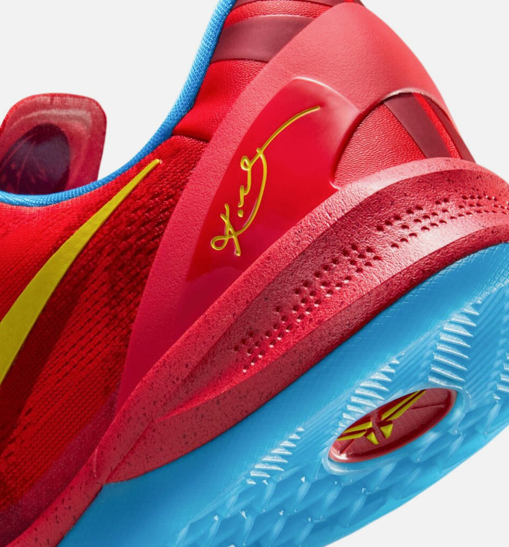 Kobe VIII Protro 'Year of the Horse' - Men's Lifestyle Sneaker (Light Crimson/Vivid Blue/Bright Citron)