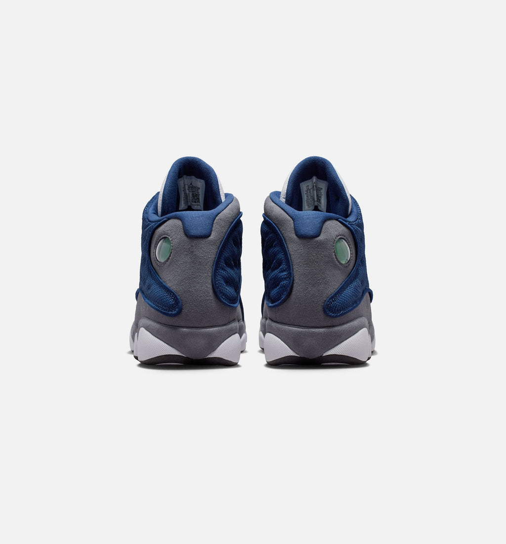 Air Jordan 13 Retro 'Navy and Flint Grey' - Men's Lifestyle Sneaker (Navy/University Blue/Flint Grey/White)