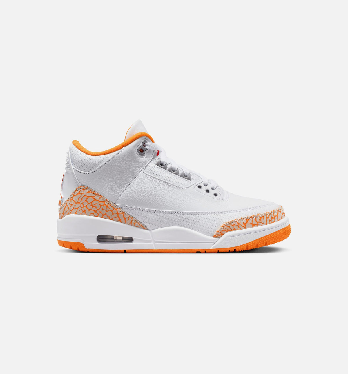 Air Jordan 3 Retro 'Orange Citrus' - Women's Lifestyle Sneaker (White/Multicolor)