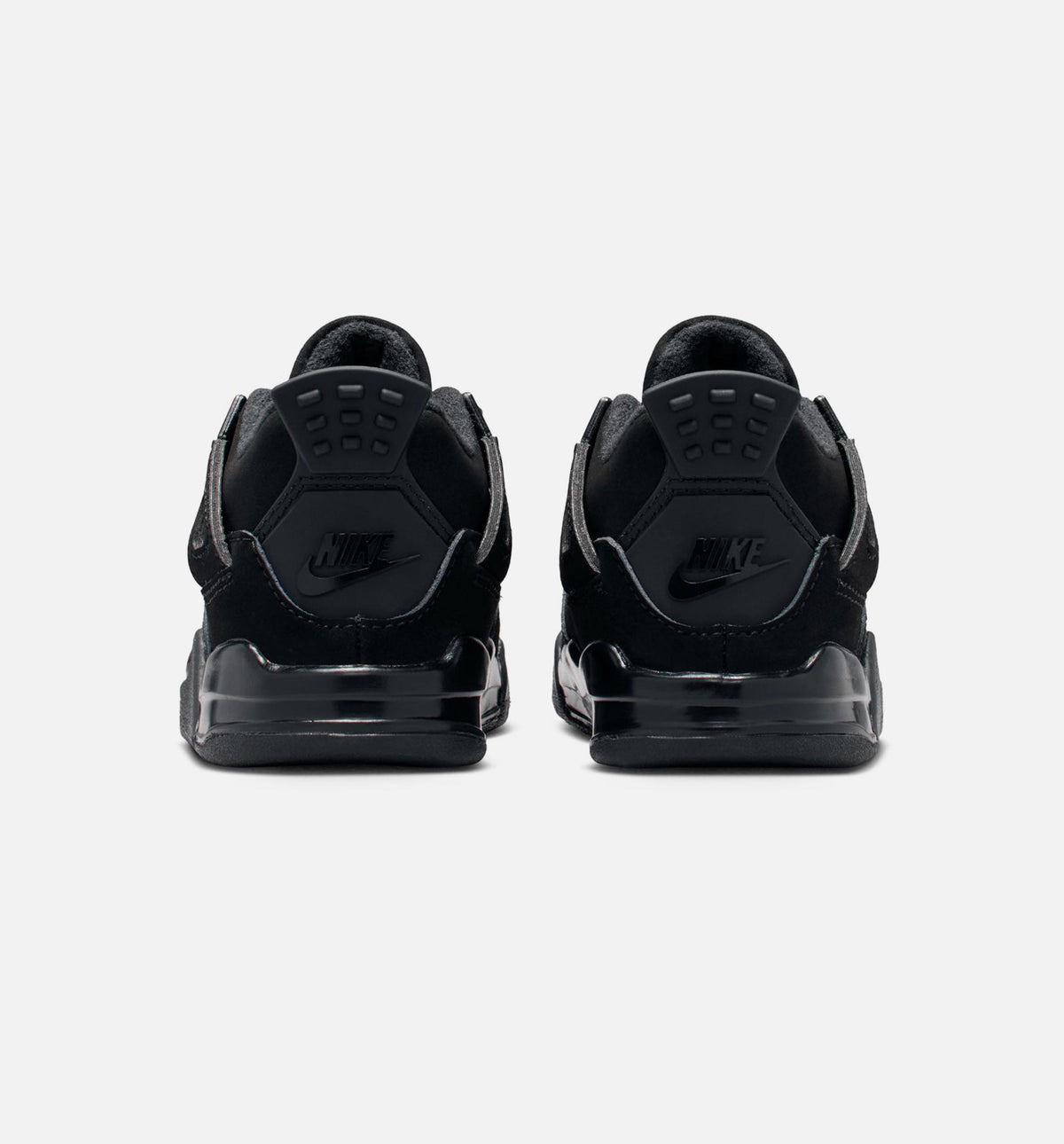 Air Jordan 4 Retro 'Black Cat' - Infant/Toddler Lifestyle Sneaker (Black/Black/Light Graphite)