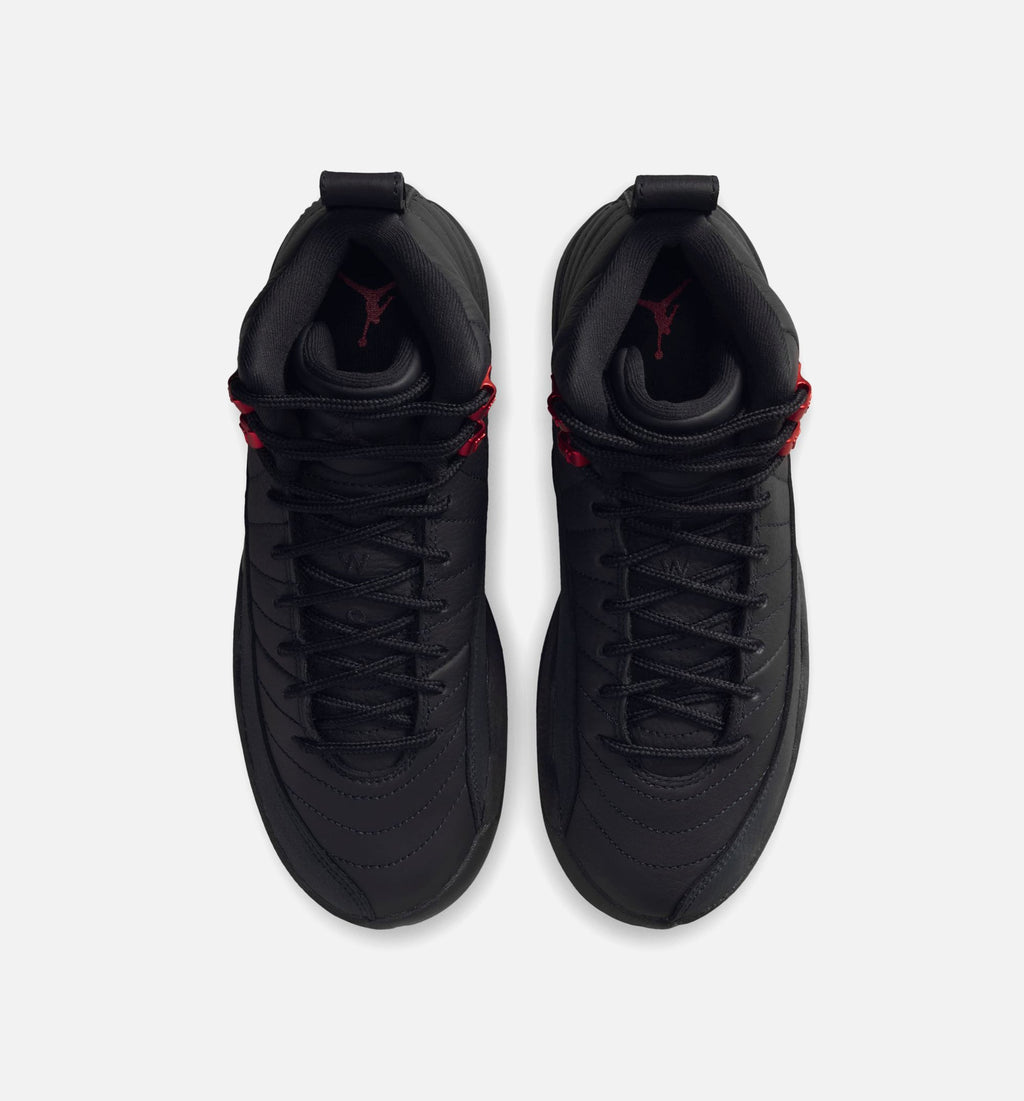Air Jordan 12 Retro 'Bloodline' Grade School - Black/Varsity Red