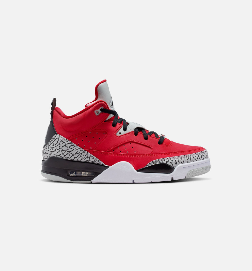 Son of Mars Low - Men's Lifestyle Sneaker (Fire Red/Black/Grey Mist/White)