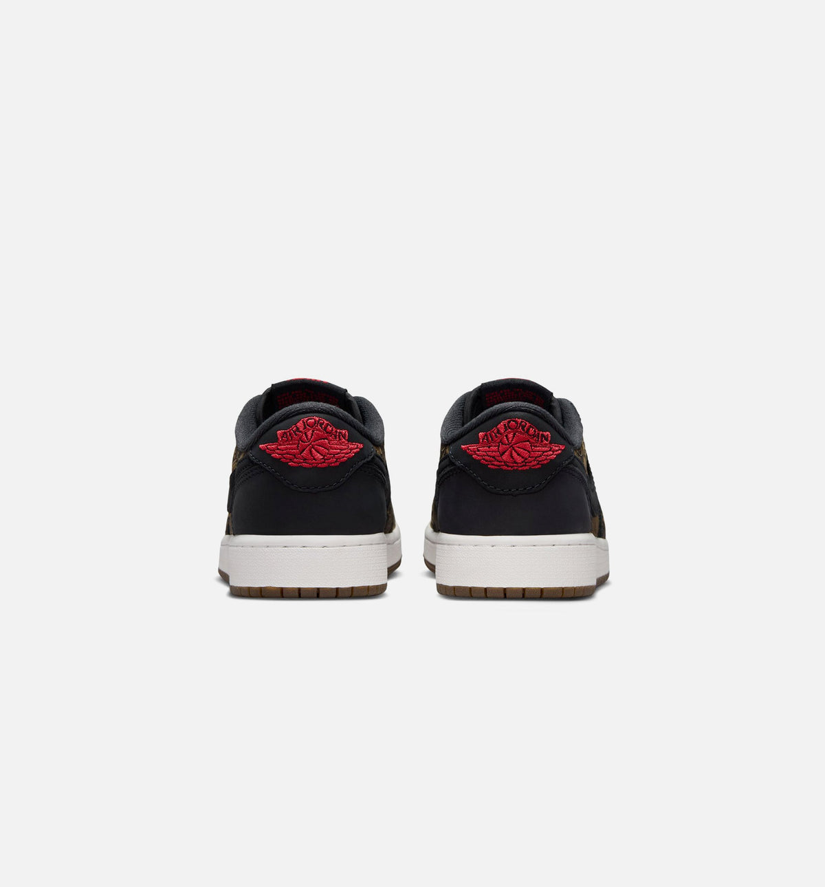Air Jordan 1 Retro Low OG 'Laser Black and Varsity Red' Grade School - Black/Varsity Red/Summit White