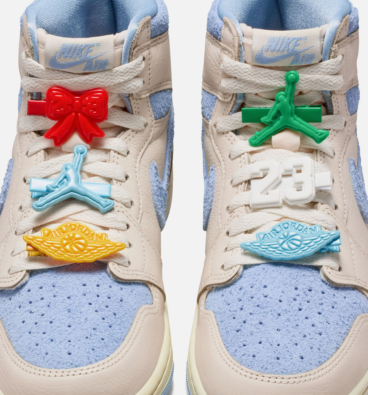 Air Jordan 1 Retro High OG 'Psychic Blue' - Women's Lifestyle Sneaker (Pale Ivory/Psychic Blue/Coconut Milk)