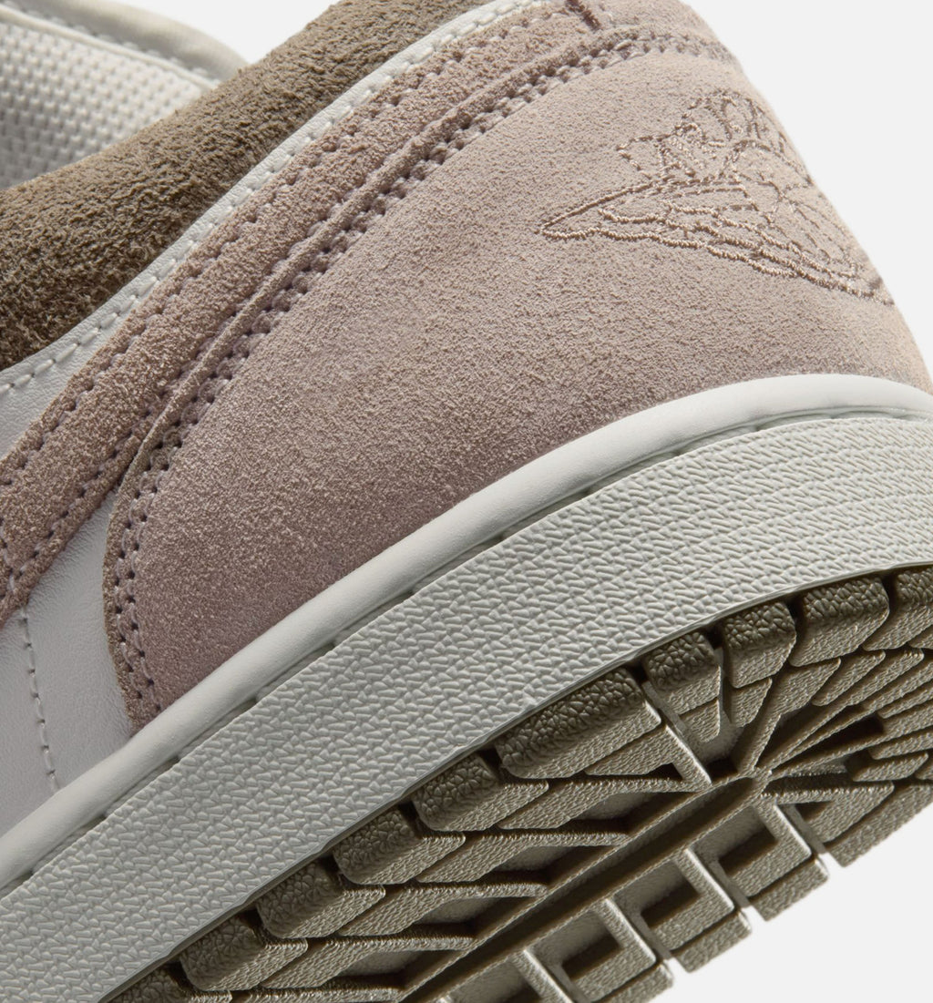 Air Jordan 1 Low - Men's Lifestyle Sneaker (Olive Grey/Enigma Stone/Summit White)