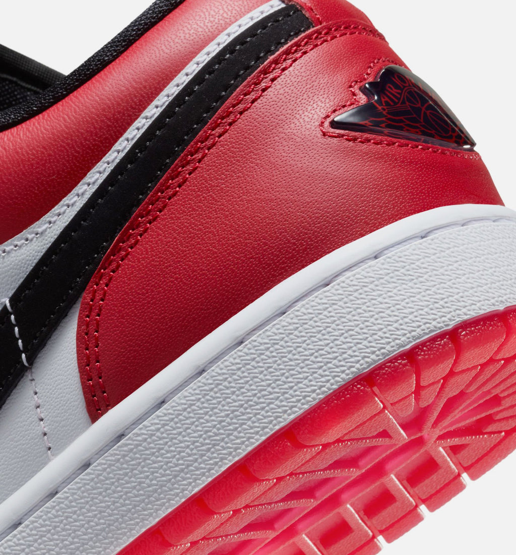 Air Jordan 1 Low SE - Men's Lifestyle Sneaker (White/Varsity Red/Black)
