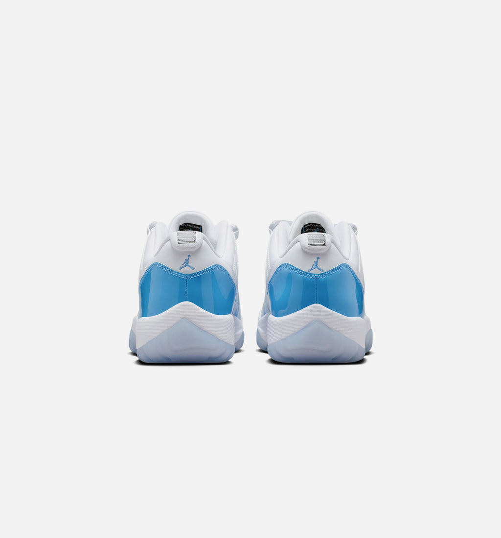 Air Jordan 11 Retro Low 'University Blue' - Men's Lifestyle Sneaker (White/University Blue/Black)