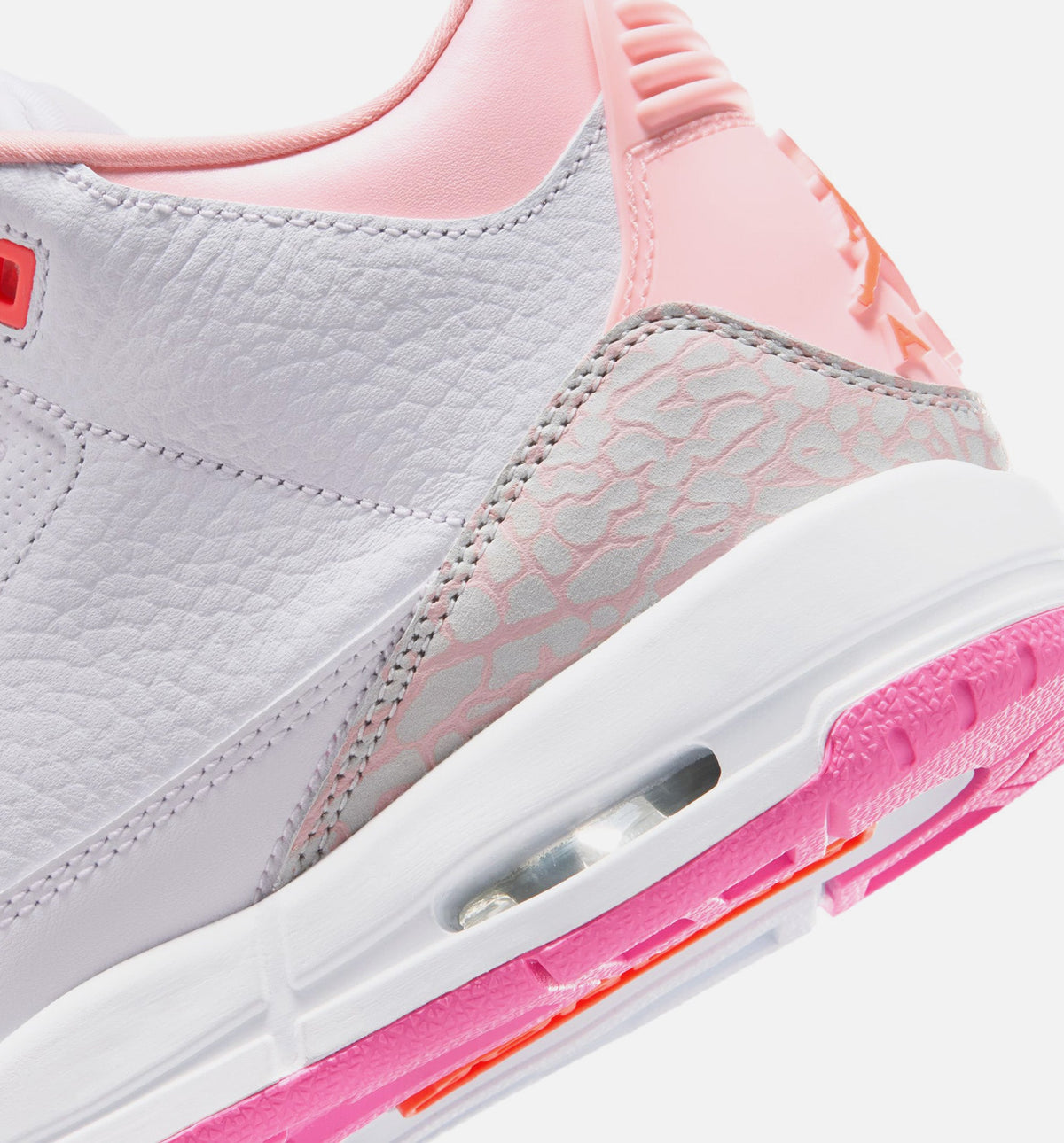 Air Jordan 3 Retro 'Spring Flowers' Grade School - Pearl Pink/Pink Bloom/Pink Glow/Hyper Orange