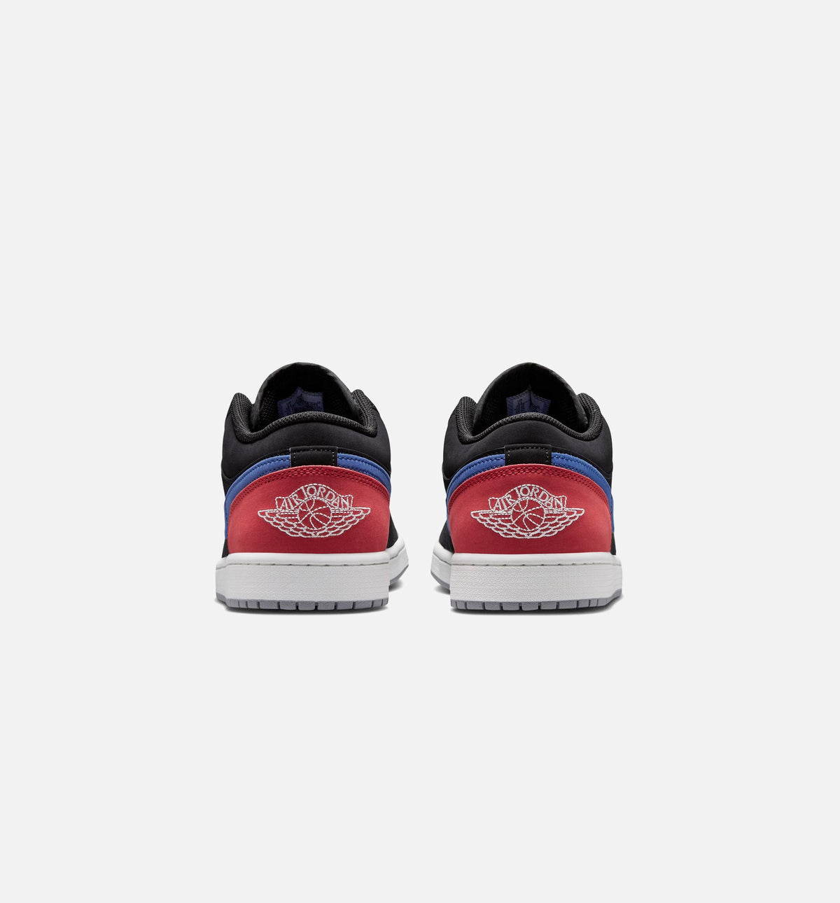 Air Jordan 1 Low - Men's Lifestyle Sneaker (Black/Summit White/True Blue/Varsity Red)