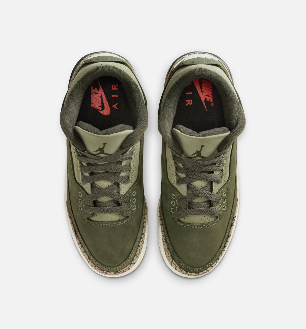 Air Jordan 3 Retro 'Medium Olive' Grade School - Medium Olive/Sequoia/Neutral Olive/Sail