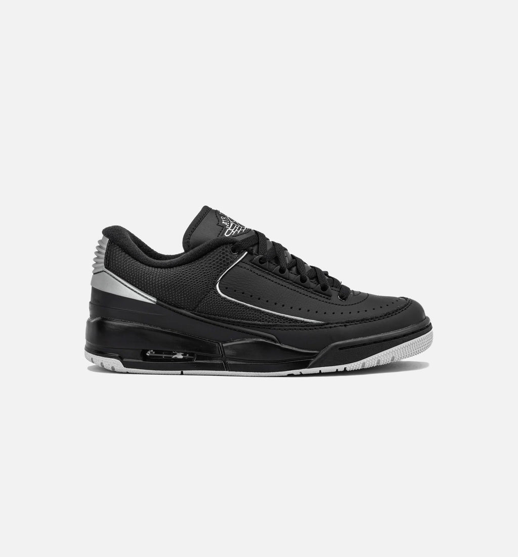Air Jordan 23 - Men's Lifestyle Sneaker (Black/Metallic Silver)