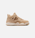 Air Jordan 4 Retro 'Cozy Girl' Preschool - Hemp/Light Orewood Brown