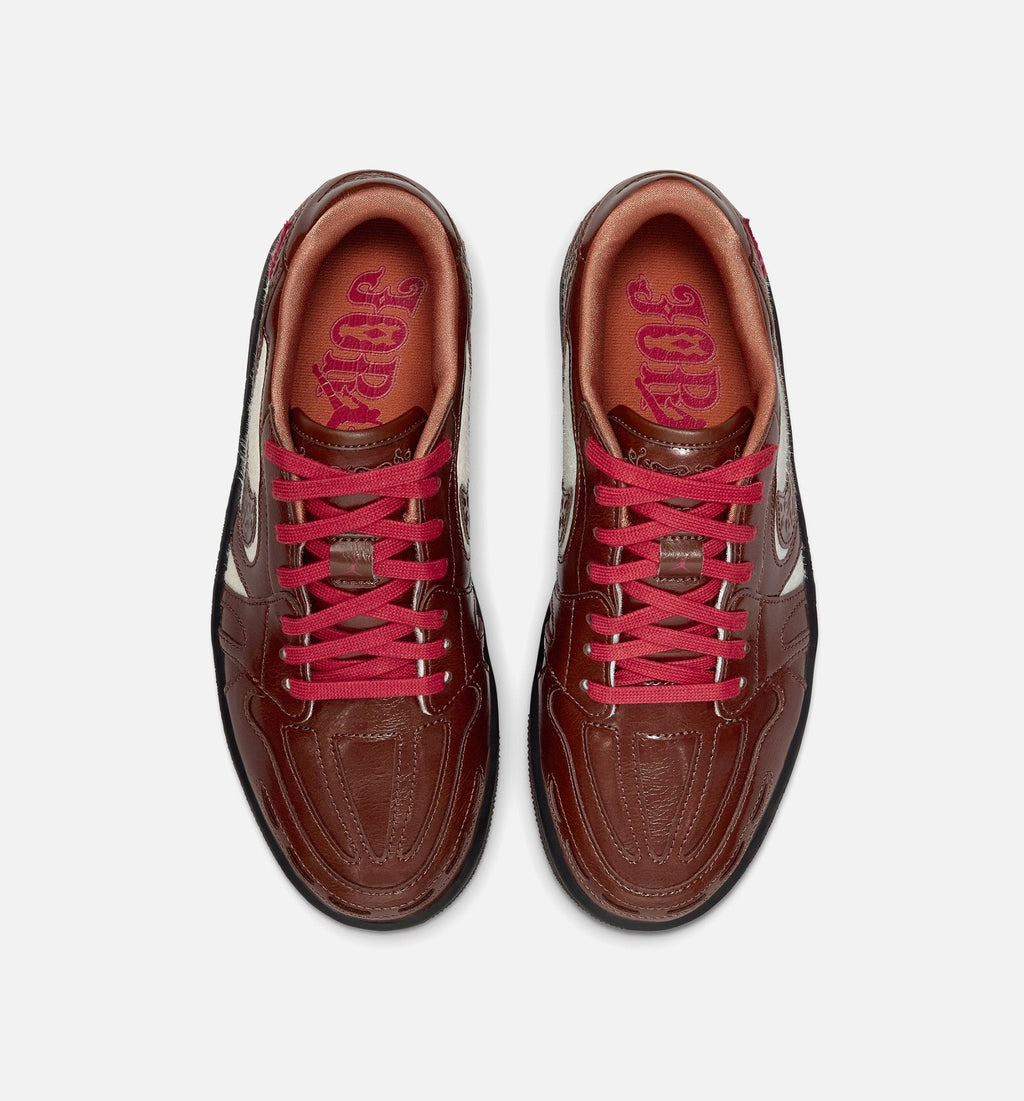 Air Jordan 1 Low Lunar New Year - Women's Lifestyle Sneaker (Light Chocolate/Black)