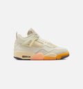 Air Jordan 4 Retro 'Birds of Paradise' - Women's Lifestyle Sneaker (Coconut Milk/Metallic Gold/Muslin/Bright Mango/Sundial/Black)