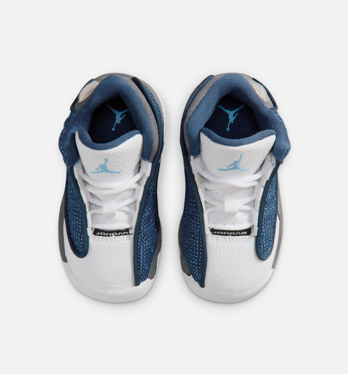 Air Jordan 13 Retro 'Navy and Flint Grey' - Infant/Toddler Lifestyle Sneaker (Navy/University Blue/Flint Grey/White)